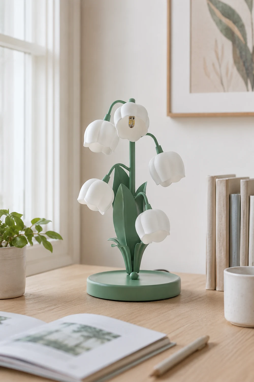 Bell Orchid Table Lamp - Lumpaz