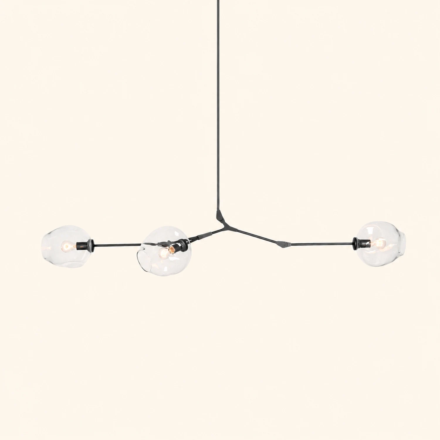 Perry Globe Horizontal Chandelier - Lumpaz