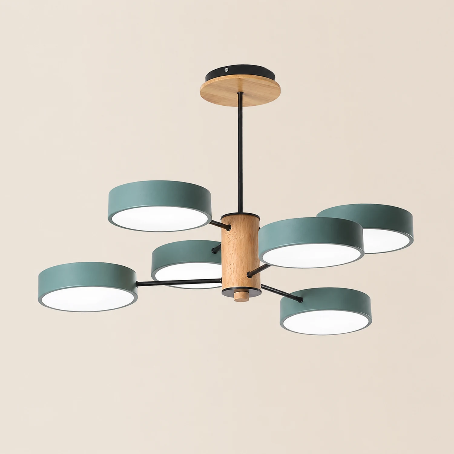 Modern Simple LED Branched Pendant Light - Lumpaz