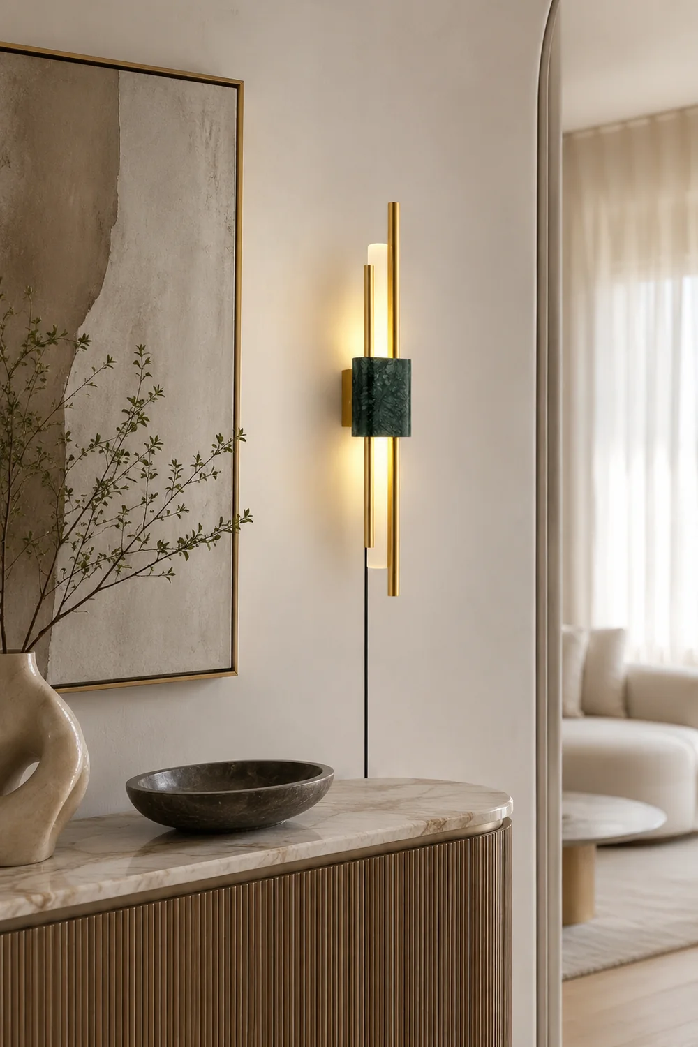 Tanto Plug In Wall Lamp - Lumpaz