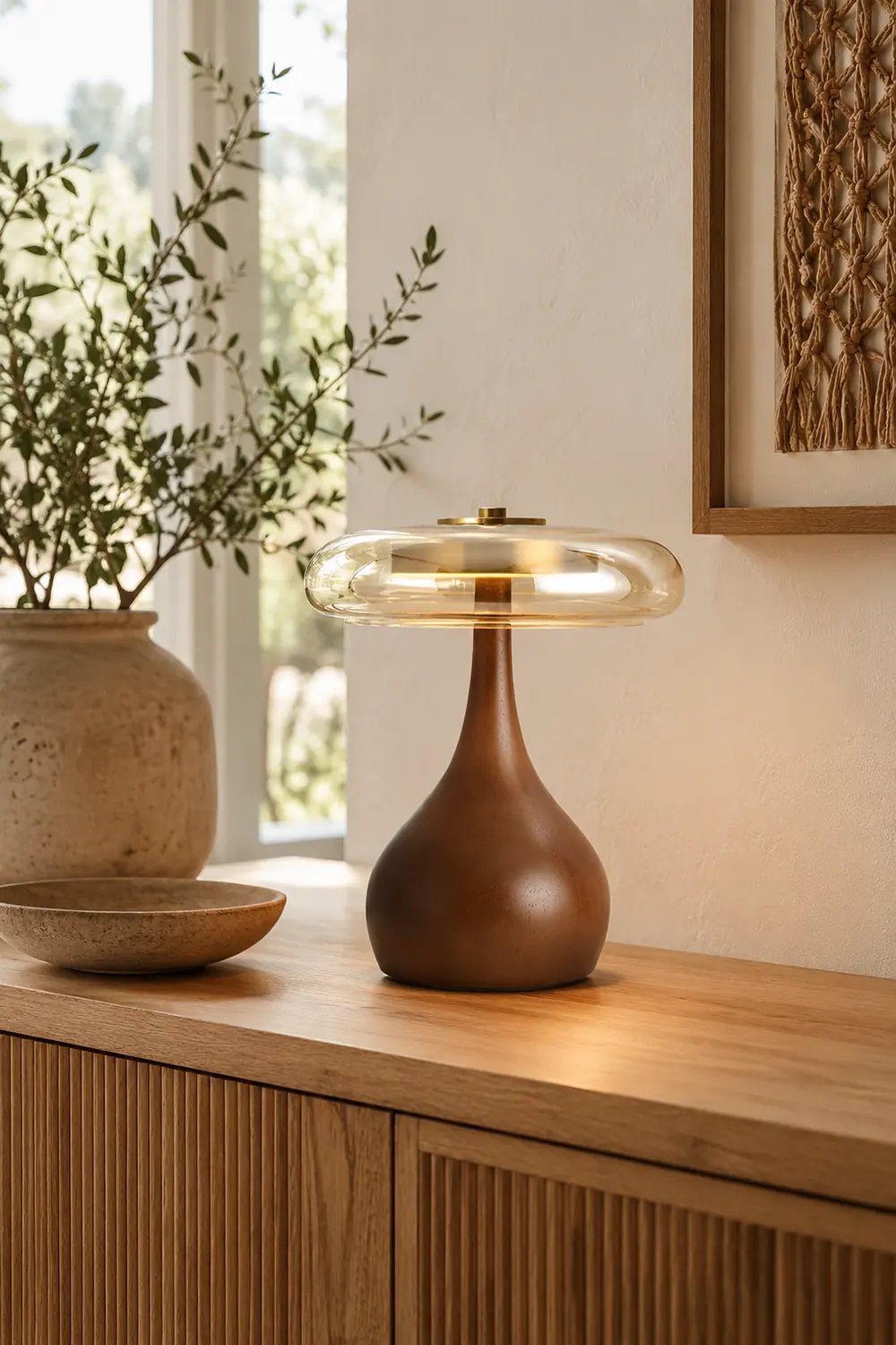 Andi Glass Table Lamp - Lumpaz