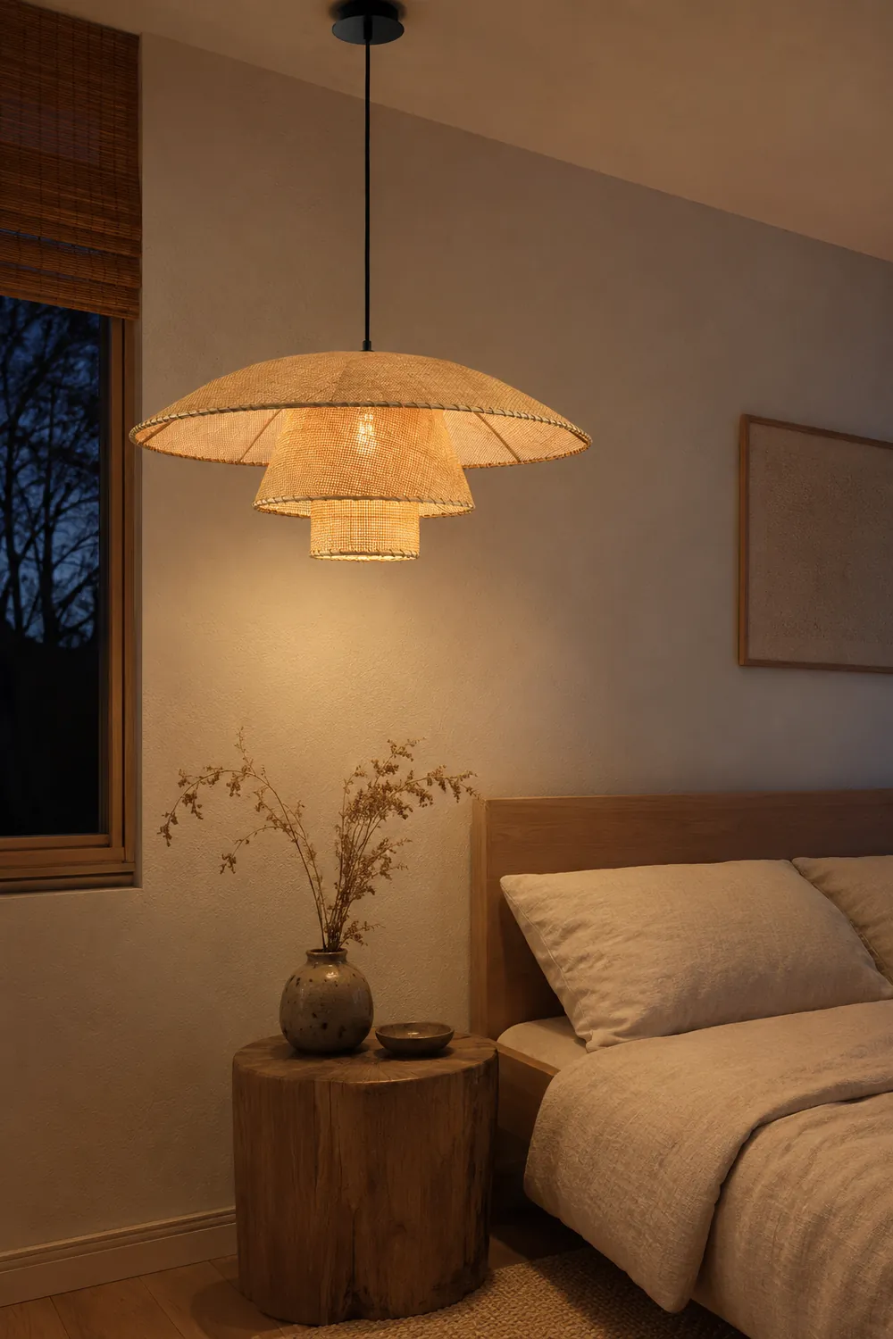 Lola Ratten Pendant Lamp - Lumpaz