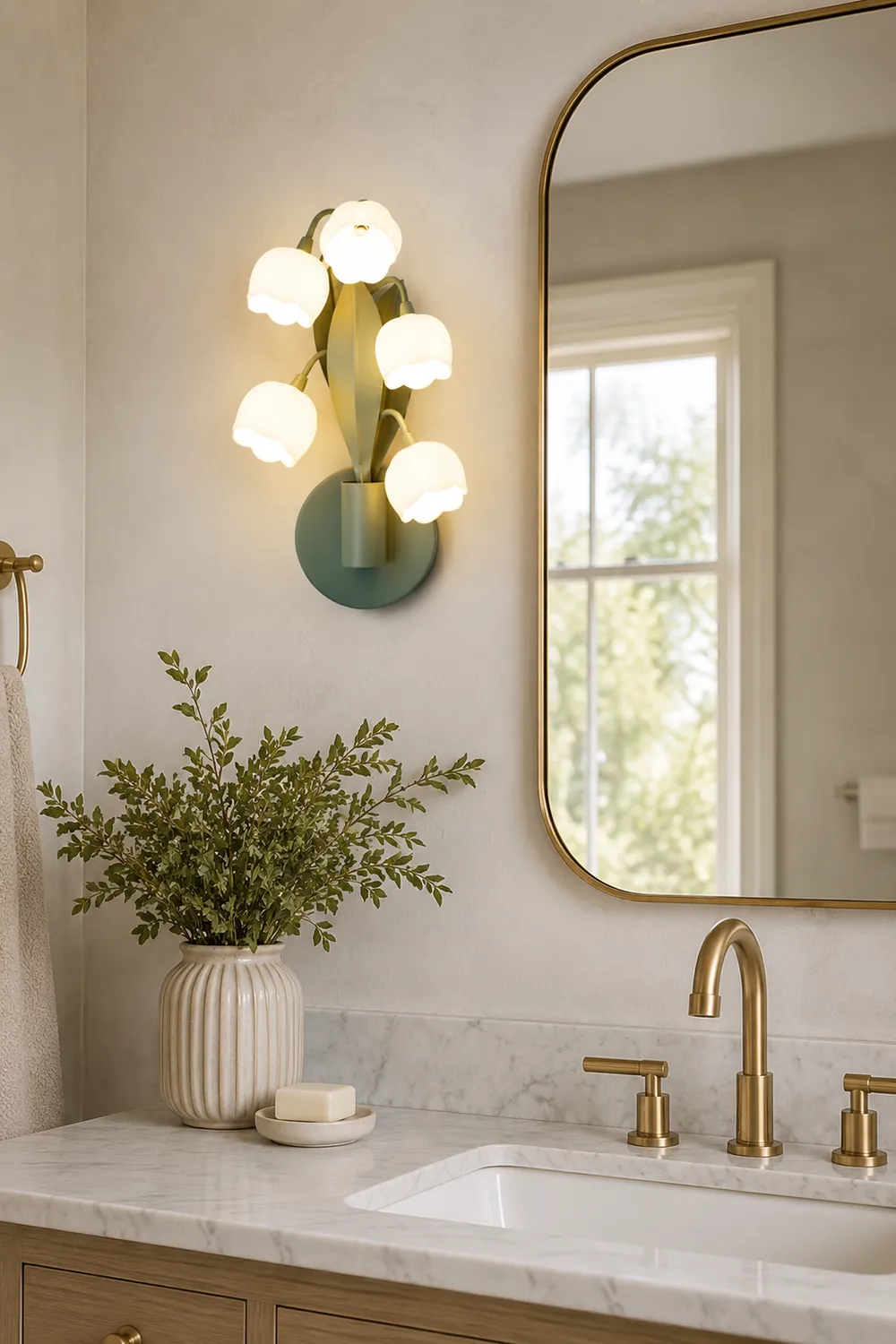 Bell Orchid Wall Lamp - Lumpaz
