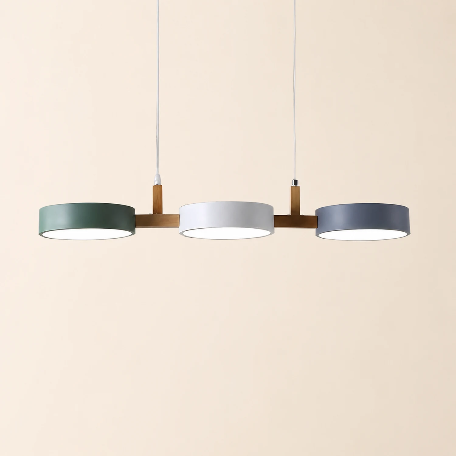 Modern Three Heads Creative Pendant Light - Lumpaz