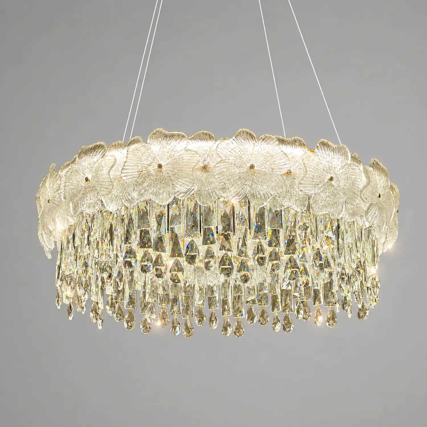 Atlas Crystal Chandelier - Lumpaz