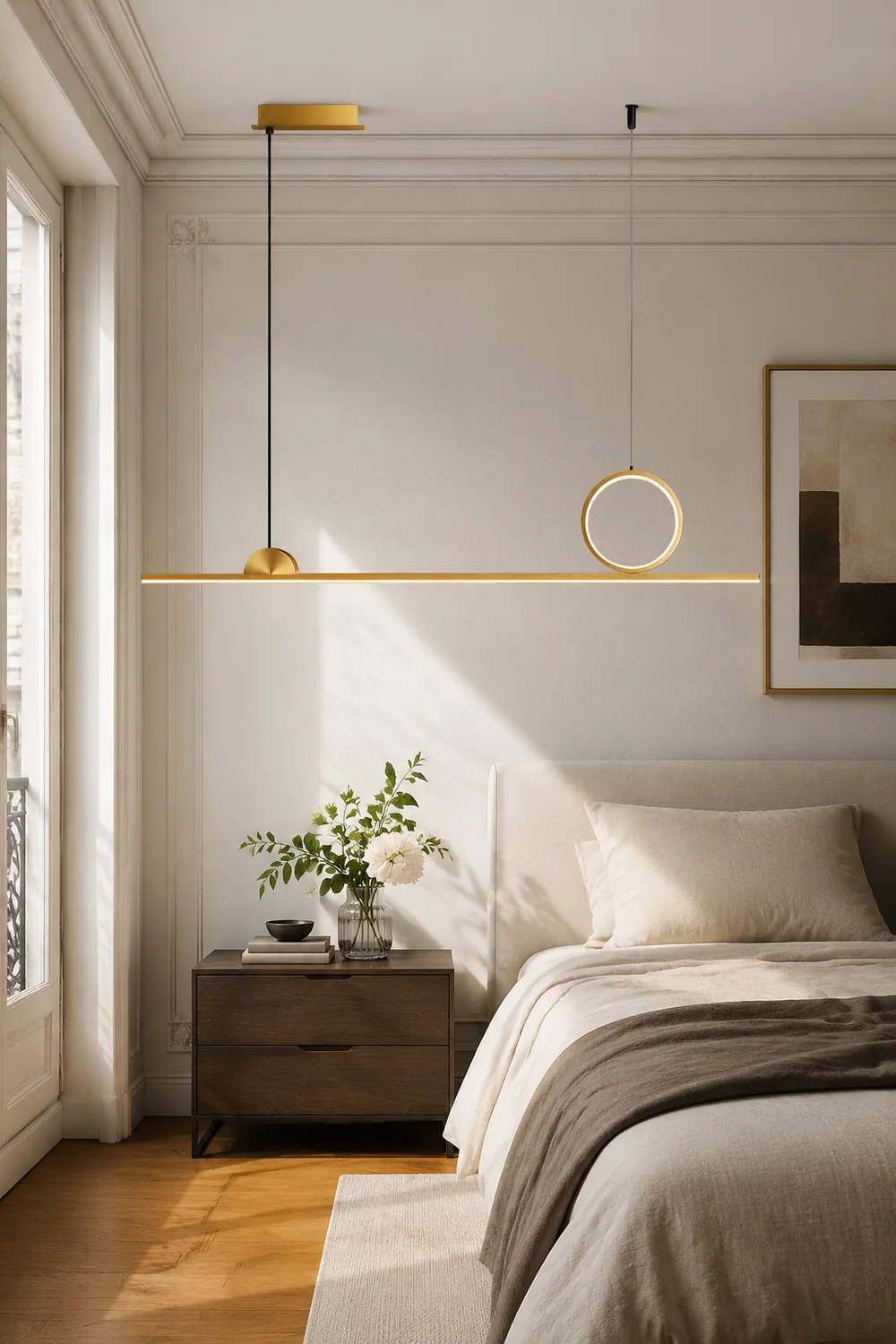 Circle Linear Pendant Lamp - Lumpaz