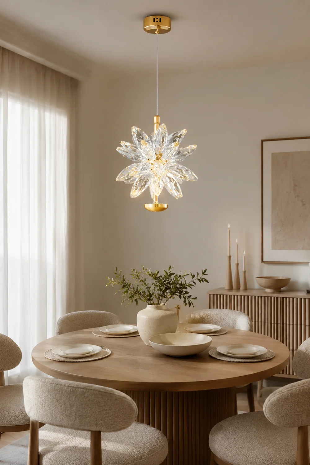 Glam Flower Pendant Lamp - Lumpaz