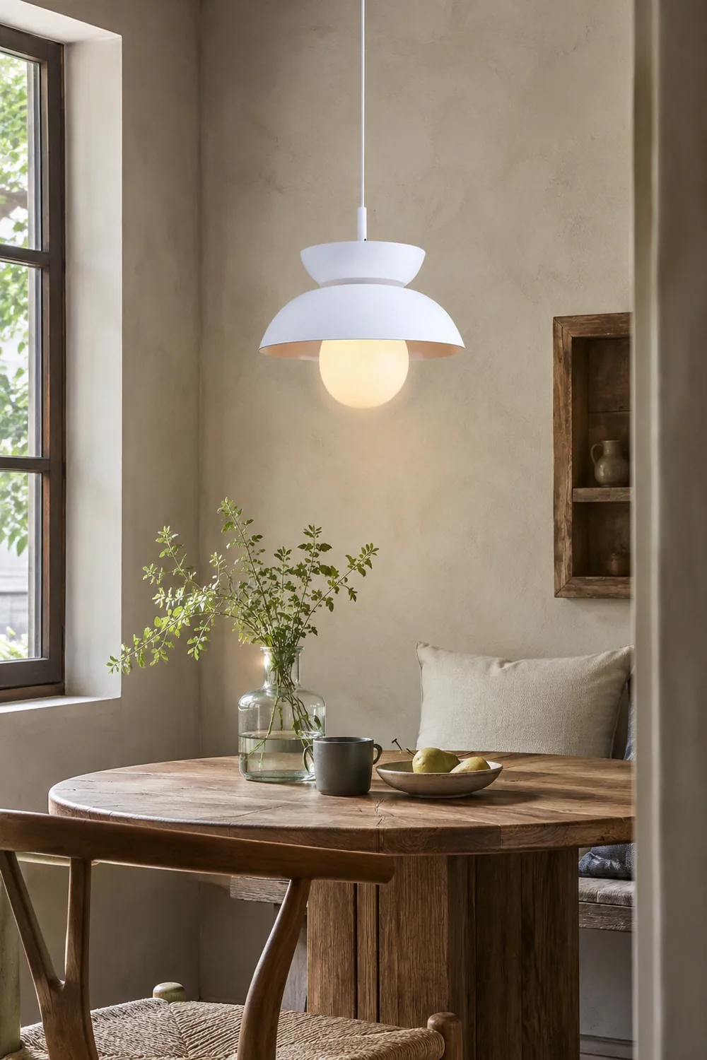 Macaroon Colorful Simple Round Pendant Light - Lumpaz