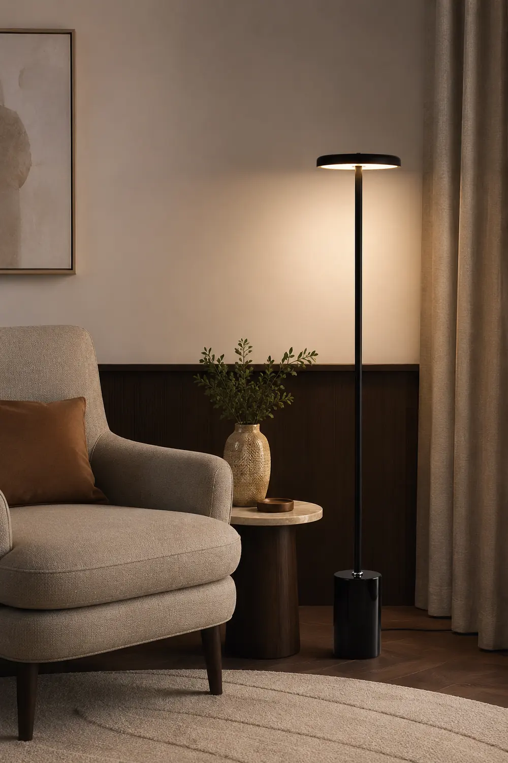 Oblique Floor Lamp - Lumpaz
