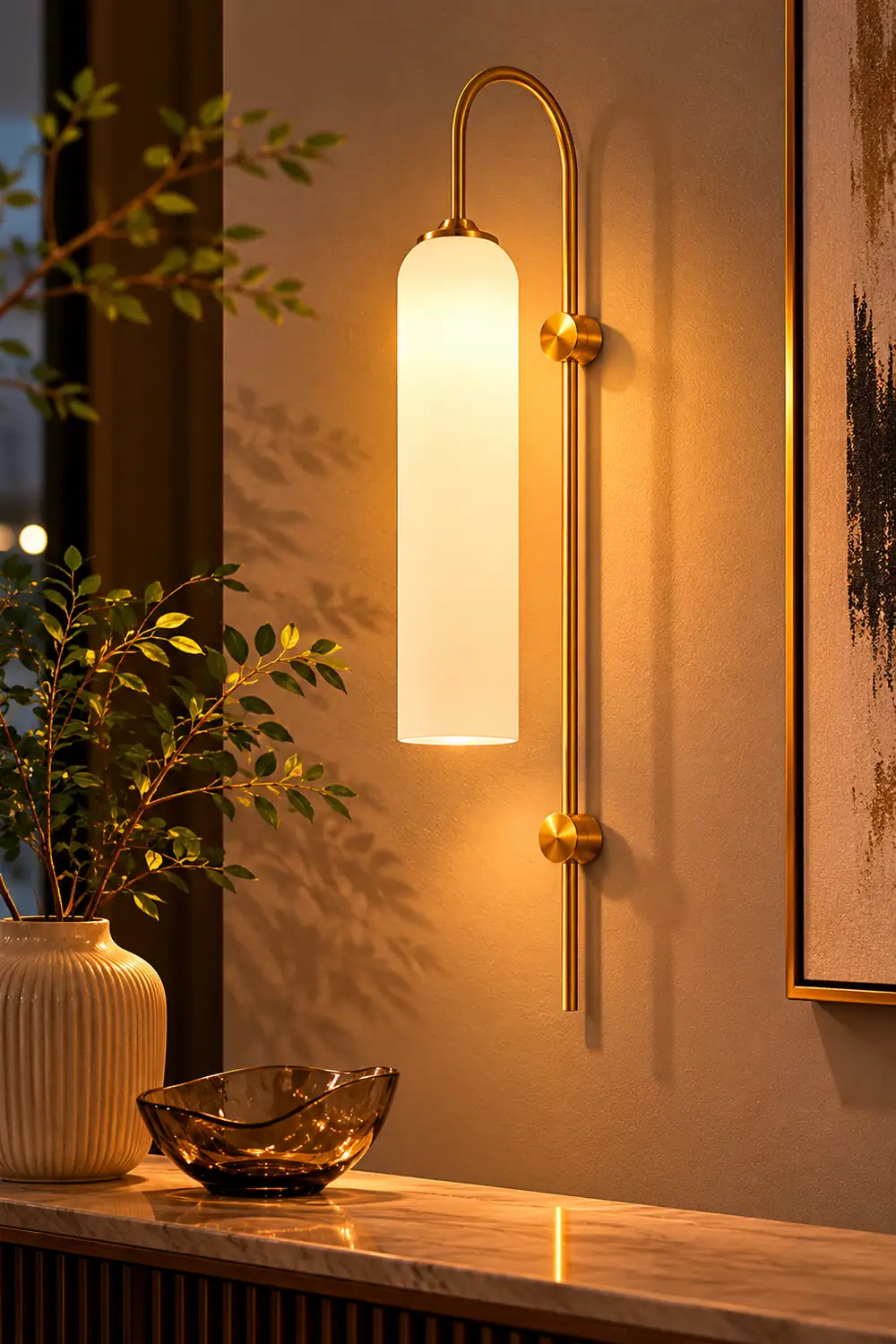 Glass Wall Lamp - Lumpaz