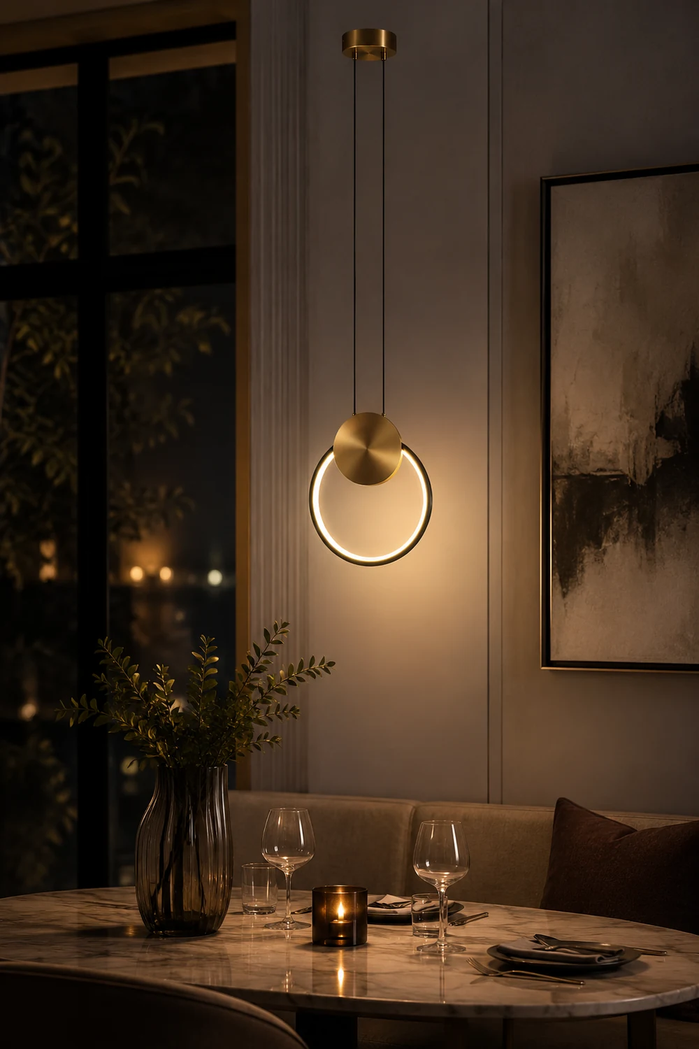 Ring Hanging Pendant Light - Lumpaz