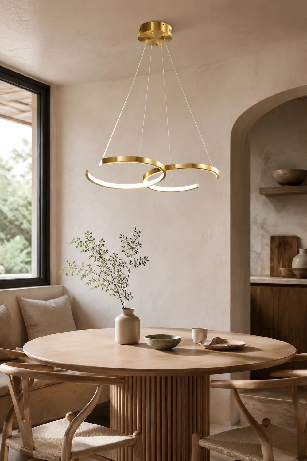 Double Rings Pendant Light - Lumpaz