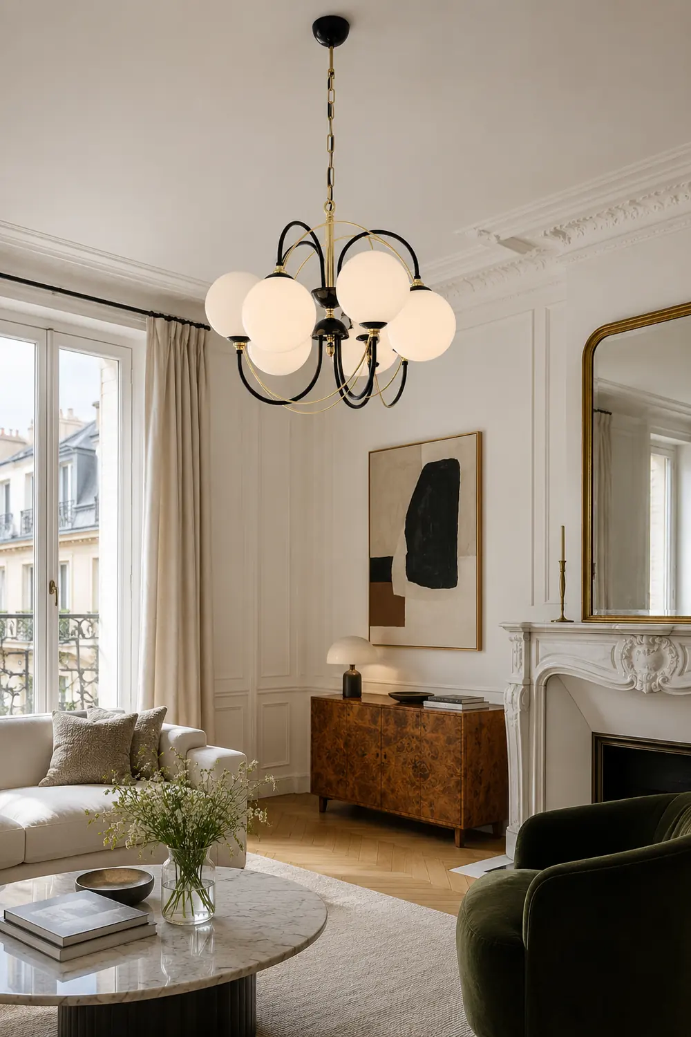 Atomic Orbit Chandelier - Lumpaz