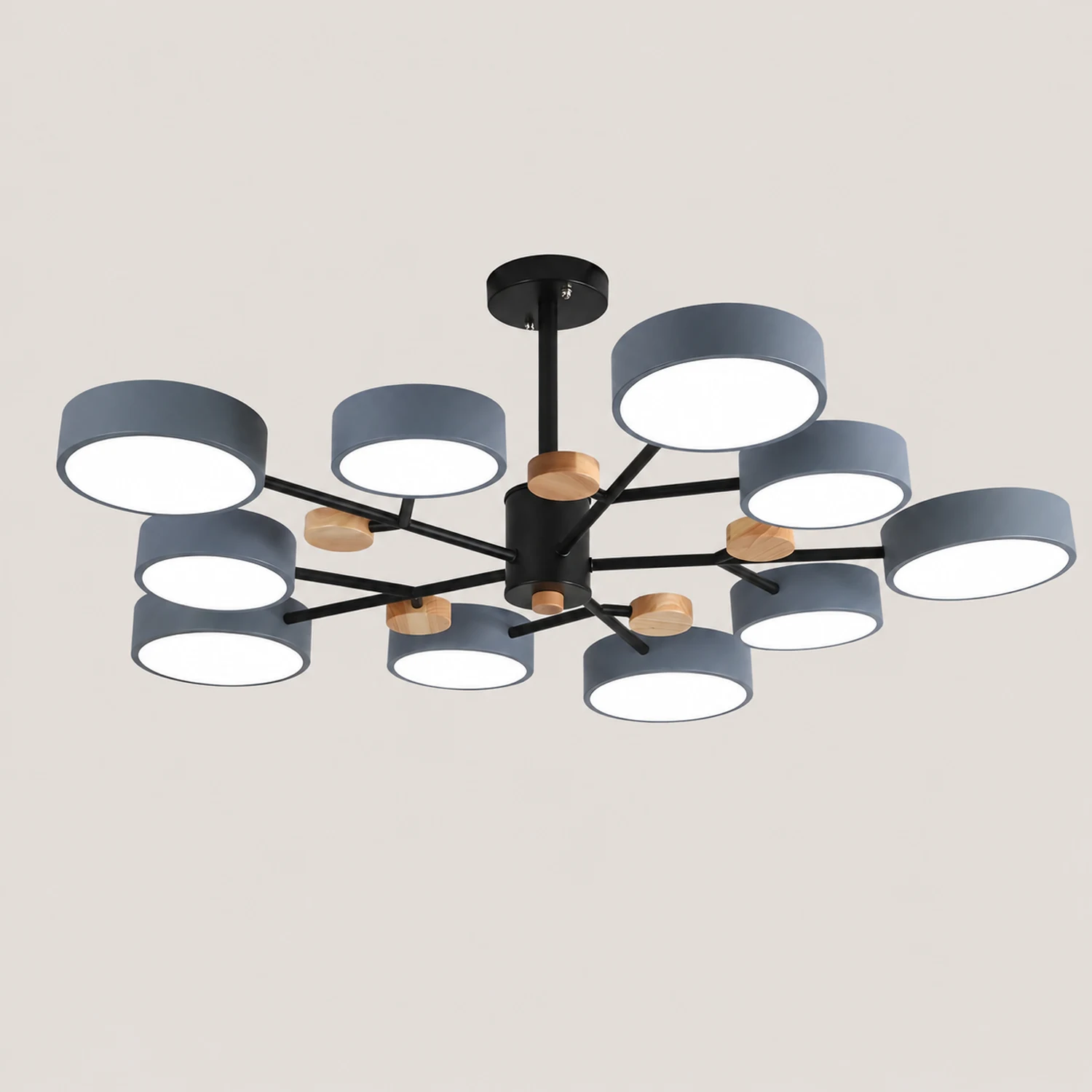 Contemporary Acrylic LED Hanging Pendant Light - Lumpaz