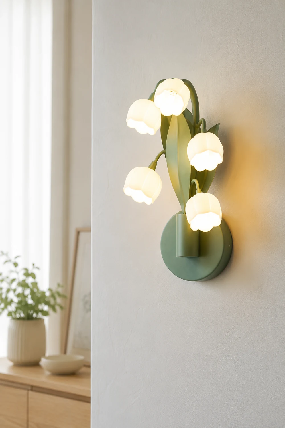 Bell Orchid Wall Lamp - Lumpaz
