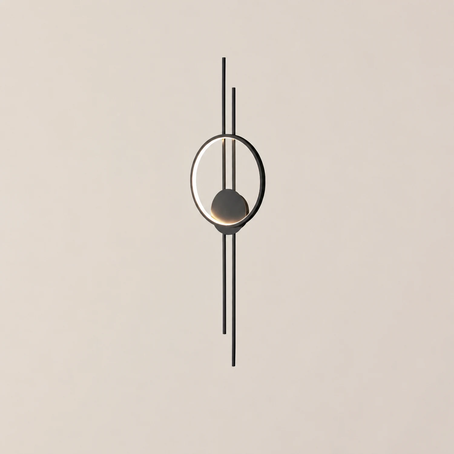 Circle And Line Wall Lamp - Lumpaz