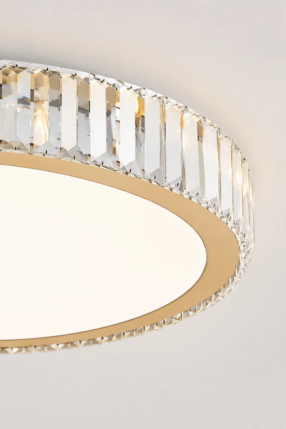 Round Crystal Ceiling Lamp - Lumpaz