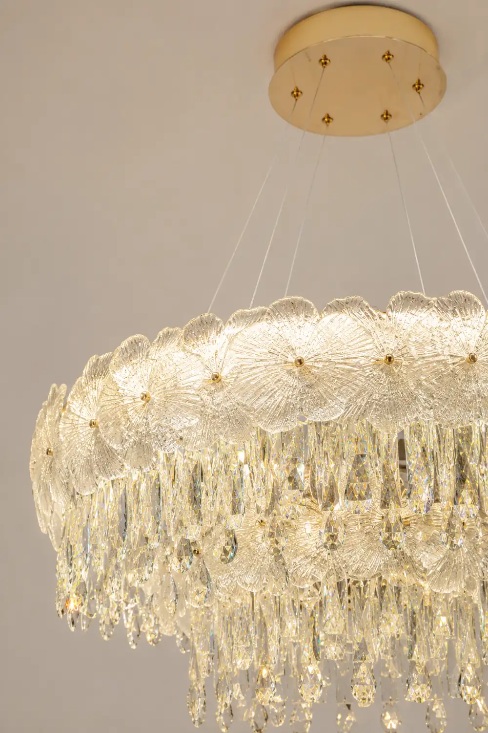 Atlas Crystal Chandelier - Lumpaz