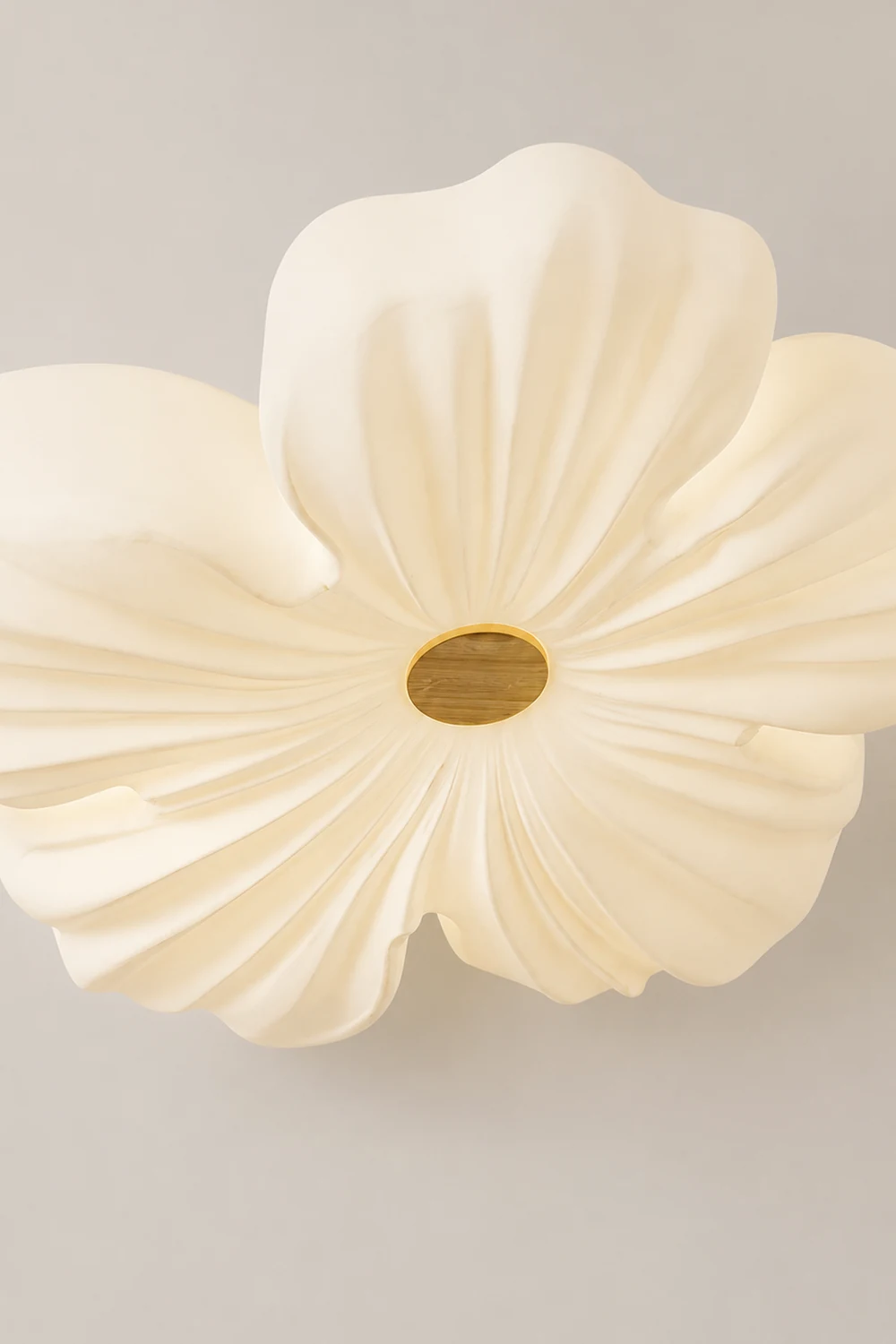 Cream Flower Ceiling Lamp - Lumpaz