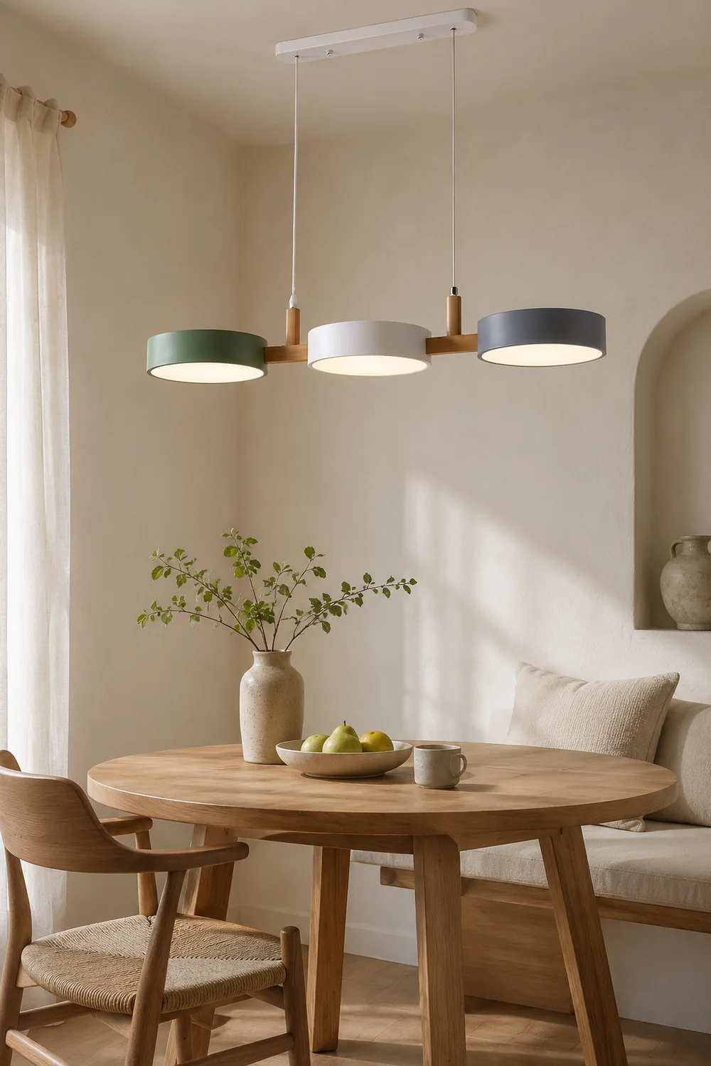 Modern Three Heads Creative Pendant Light - Lumpaz