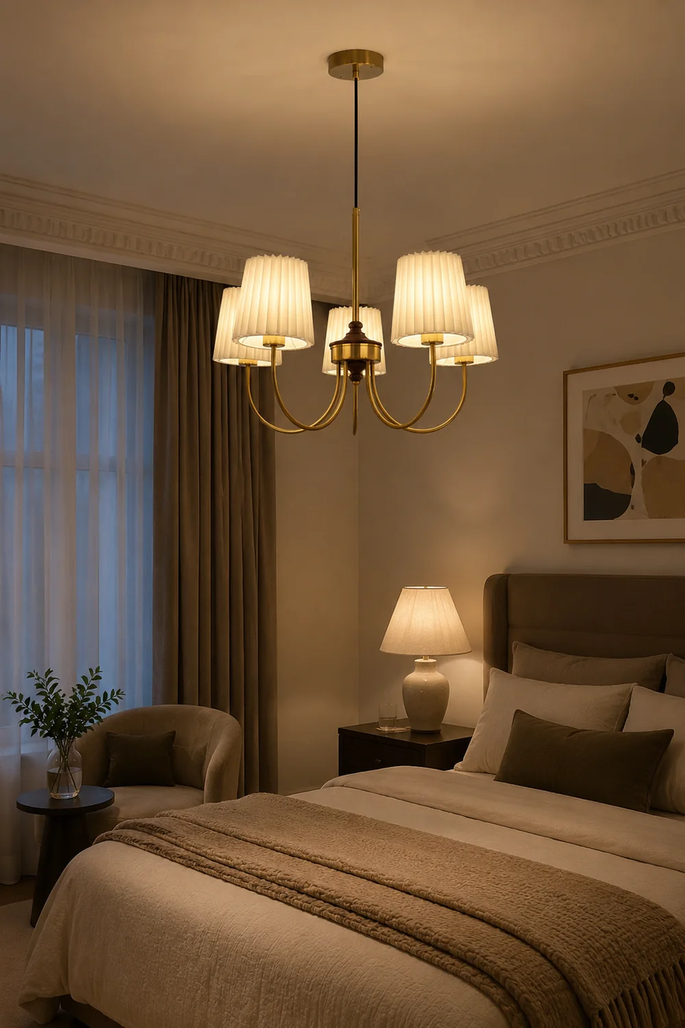 Josef Wood Chandelier - Lumpaz