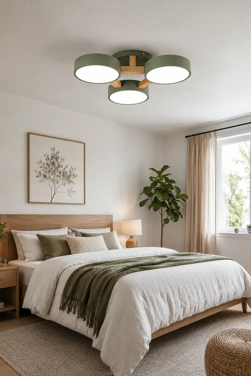 Contemporary Acrylic Multi-Heads Ceiling Light - Lumpaz