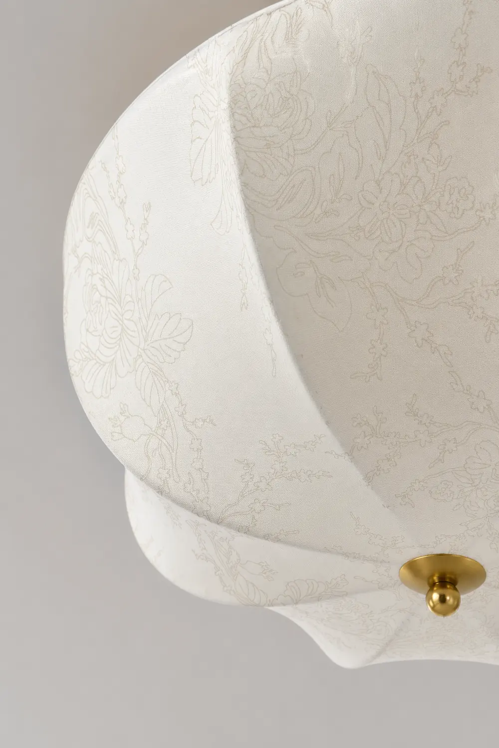 Orchid Fabric Ceiling Lamp - Lumpaz