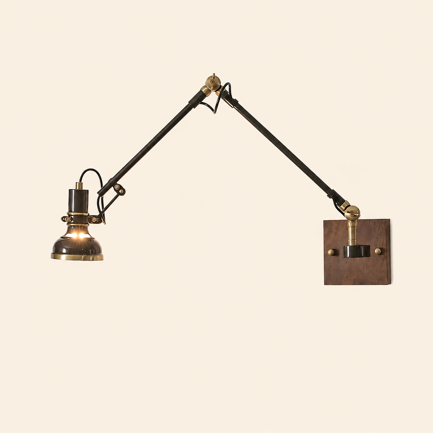Kane Swing Arm Wall Lamp - Lumpaz