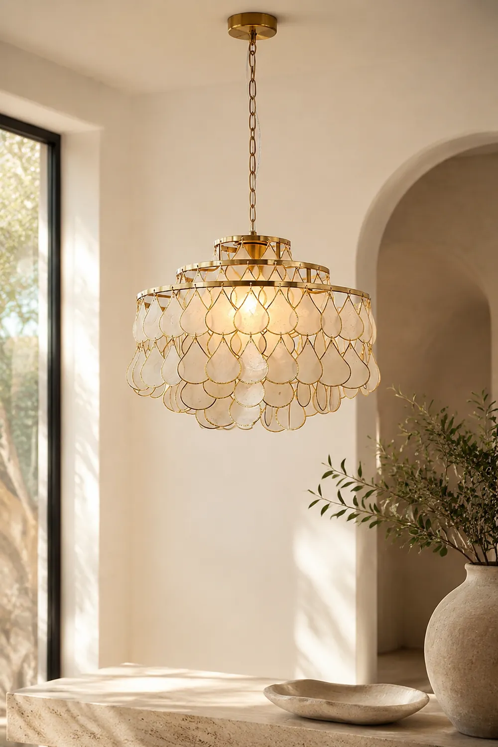 Vivant Shell Pendant Lamp - Lumpaz