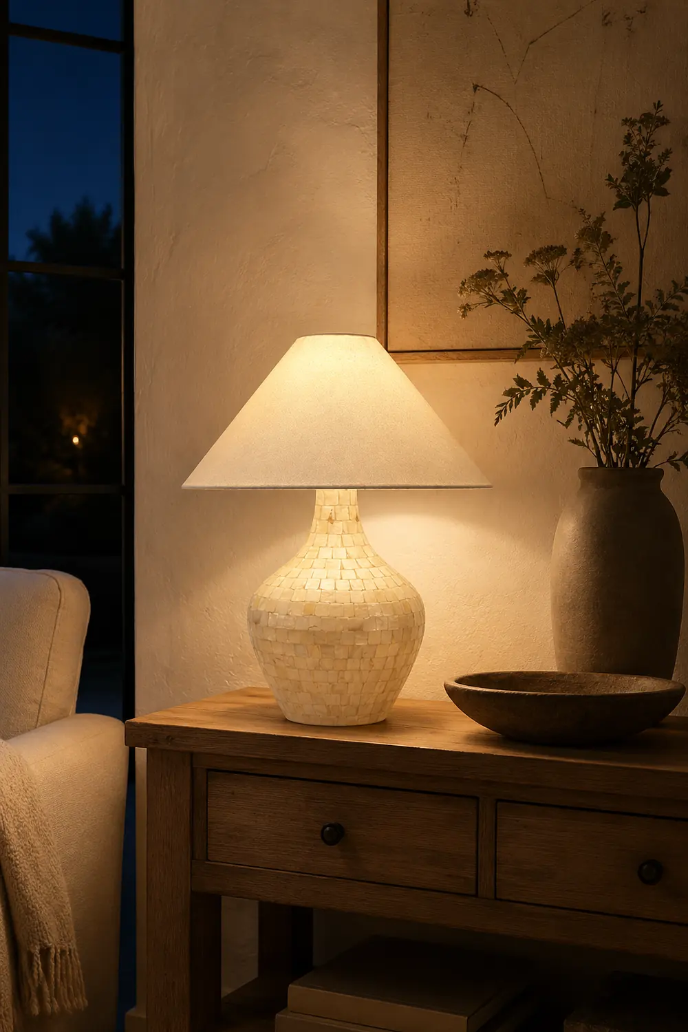 Josephine Seashell Table Lamp - Lumpaz