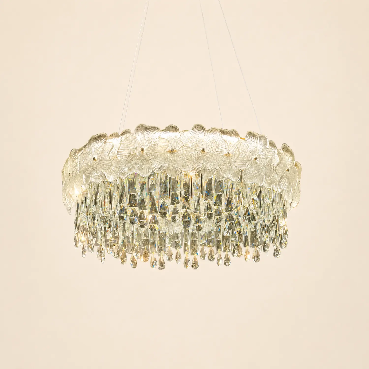 Atlas Crystal Chandelier - Lumpaz