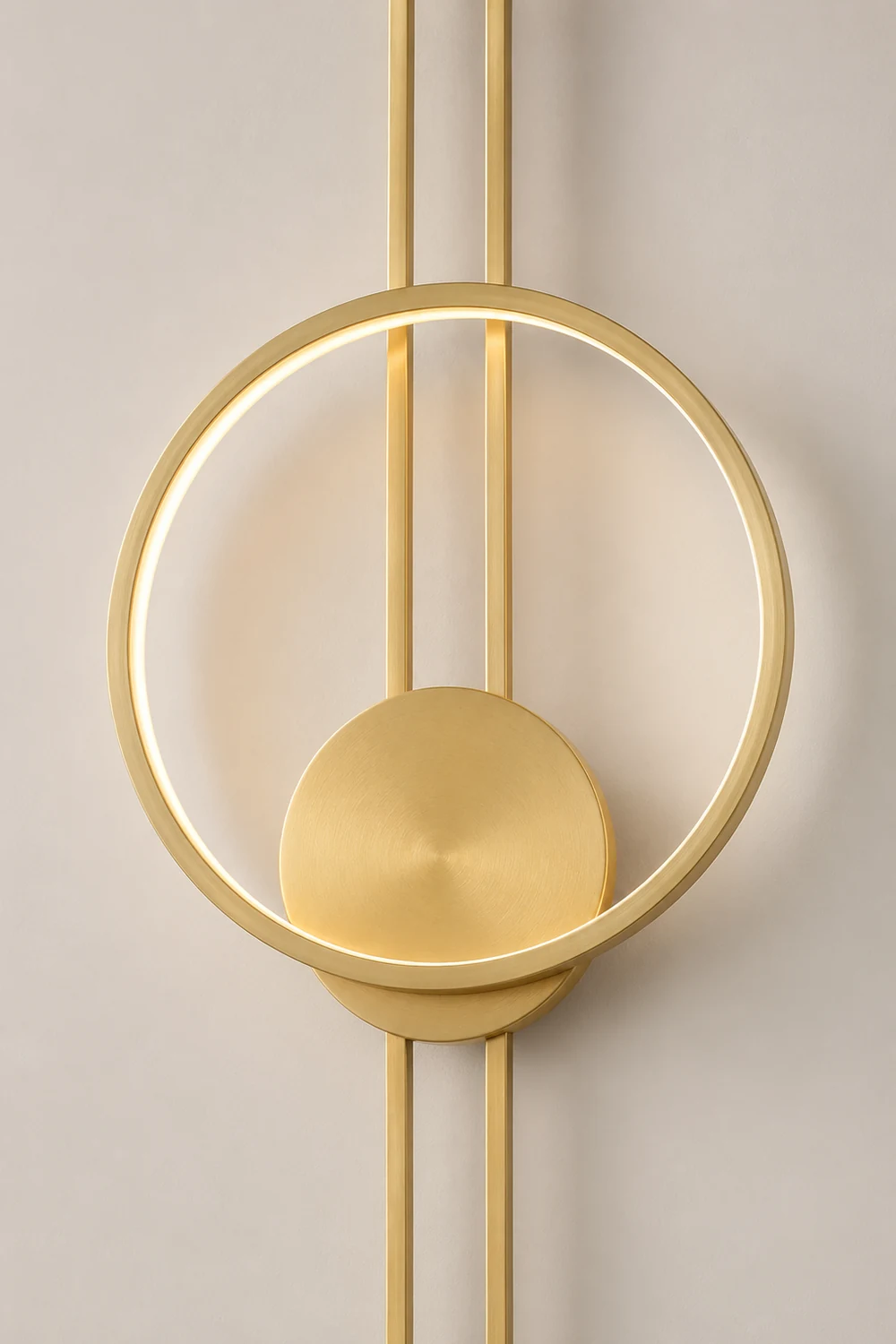 Circle And Line Wall Lamp - Lumpaz
