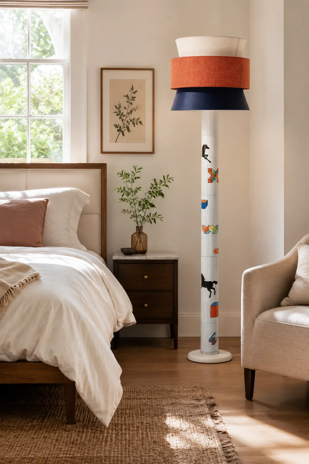 Striped Pony Floor Lamp - Lumpaz