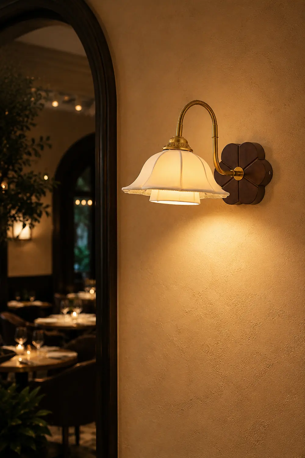 Rosette Wall Lamp - Lumpaz