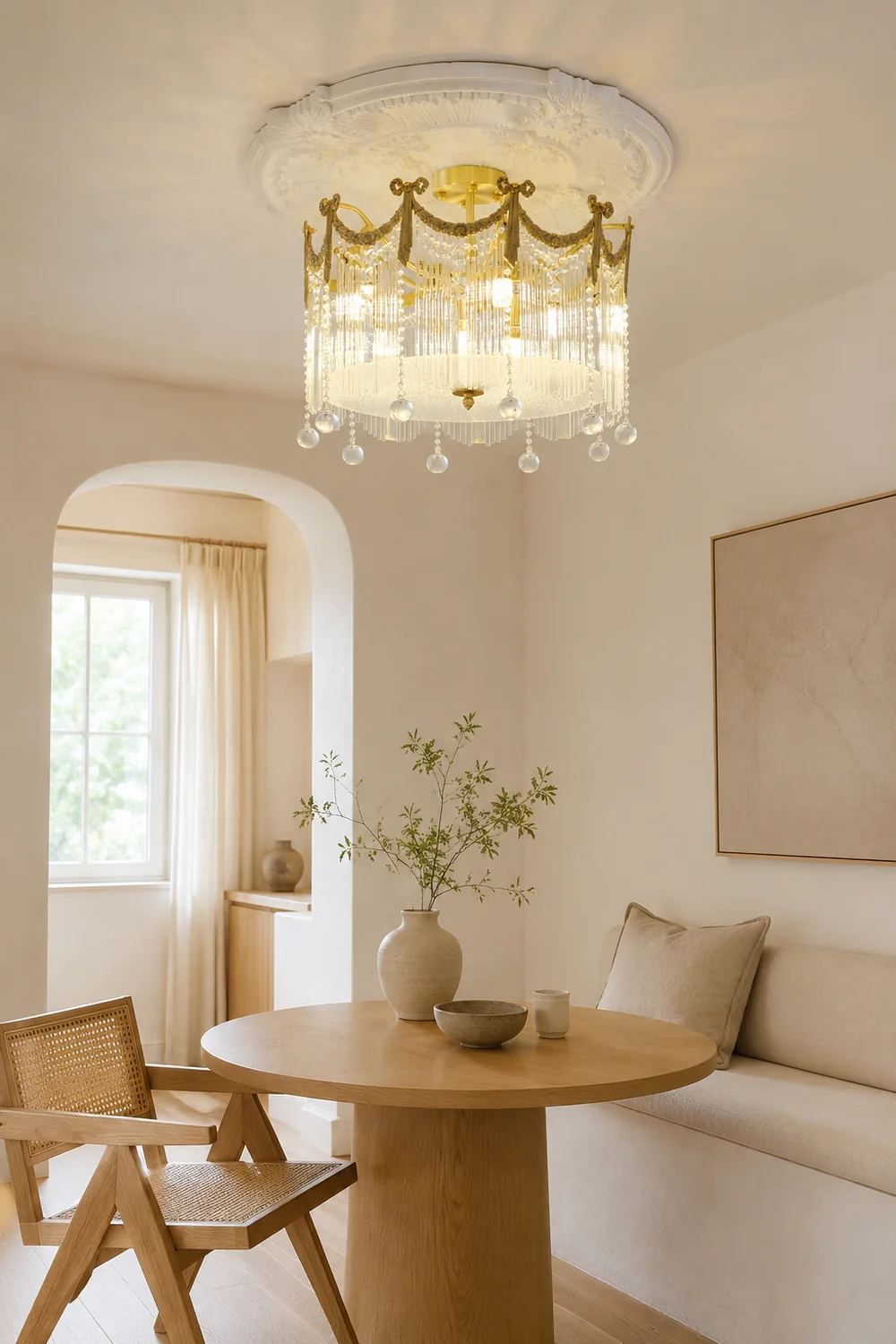 Palace Water Drop Ceiling Lamp - Lumpaz