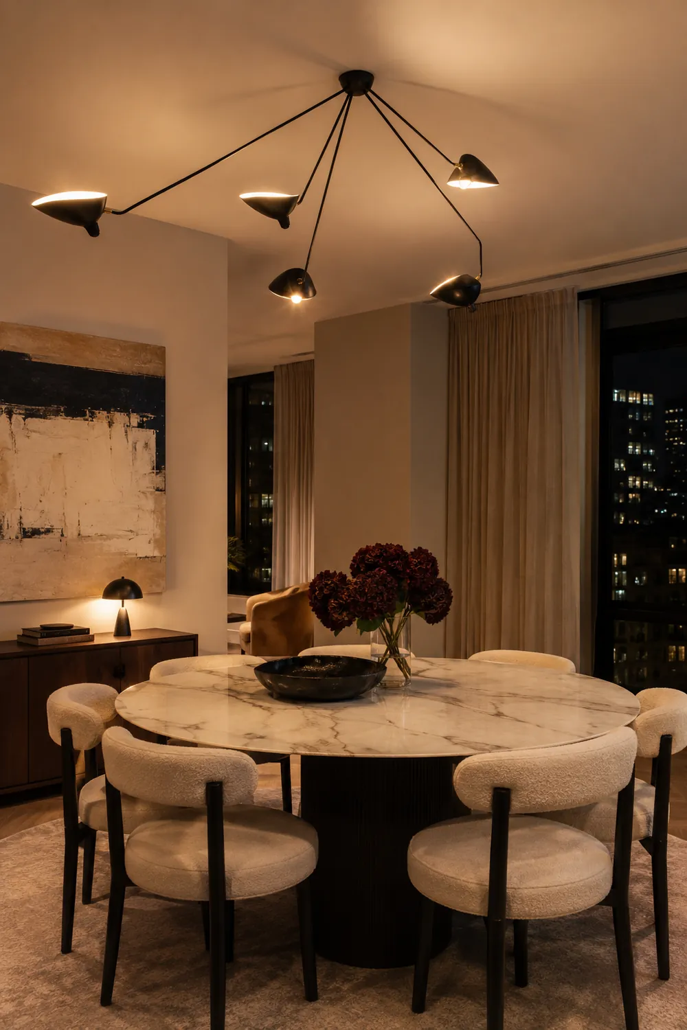 Serge Mouille Ceiling Lamp B - Lumpaz