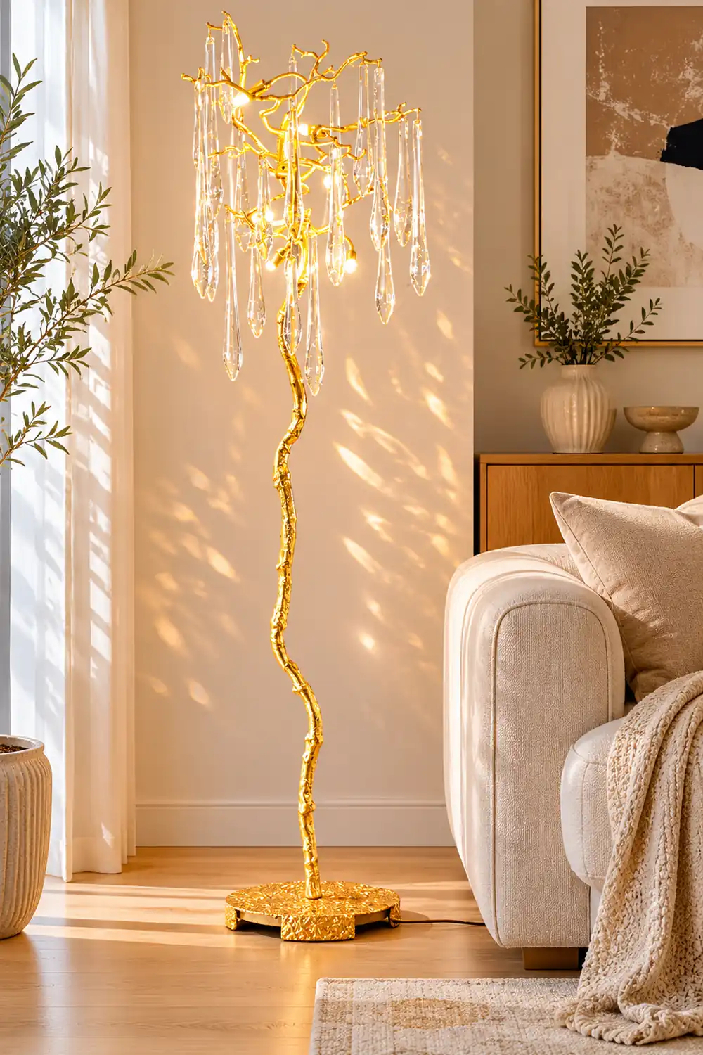 Aqua Babylonica Floor Lamp - Lumpaz