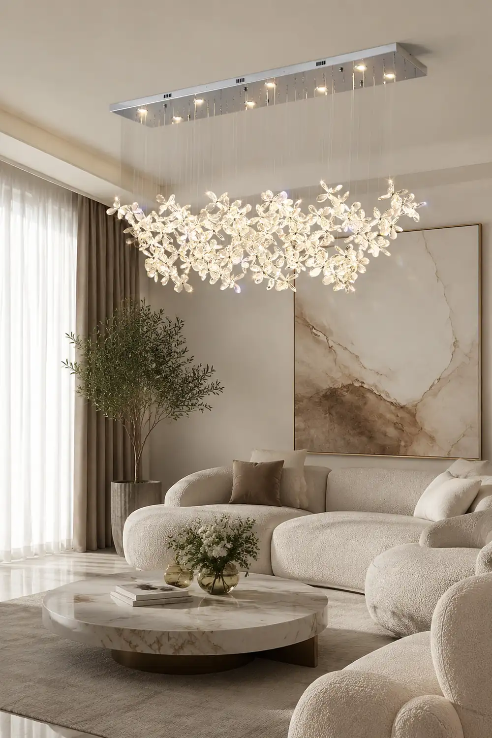 Floating Butterfly Chandelier - Lumpaz