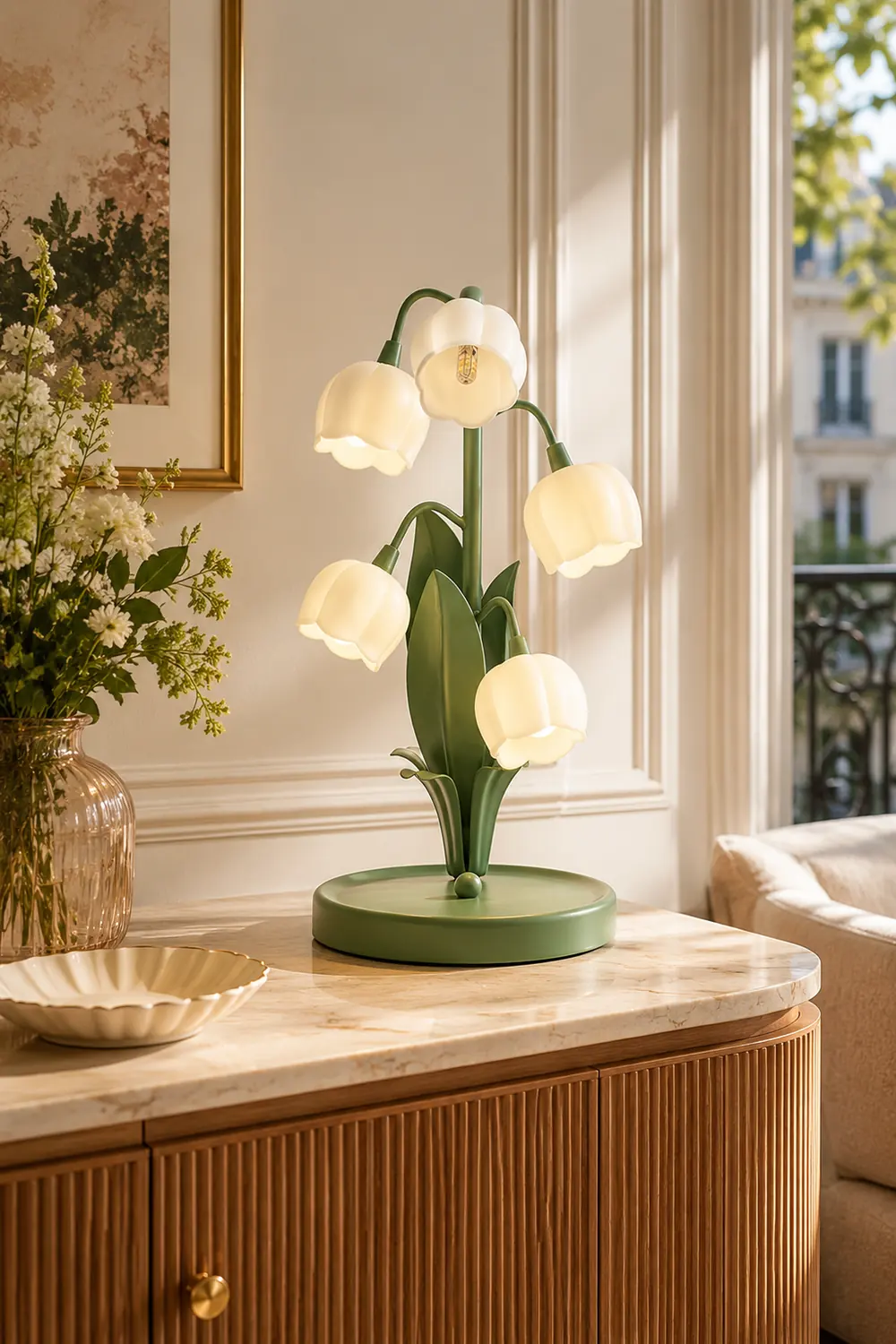 Bell Orchid Table Lamp - Lumpaz