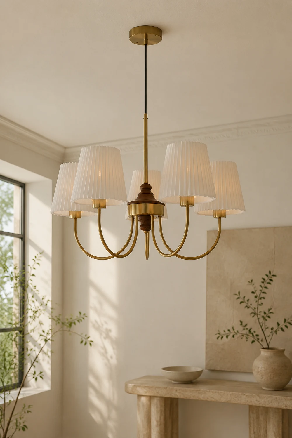 Josef Wood Chandelier - Lumpaz