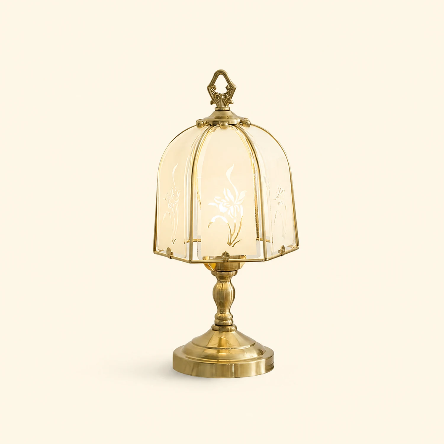 Orchid Glass Table Lamp - Lumpaz
