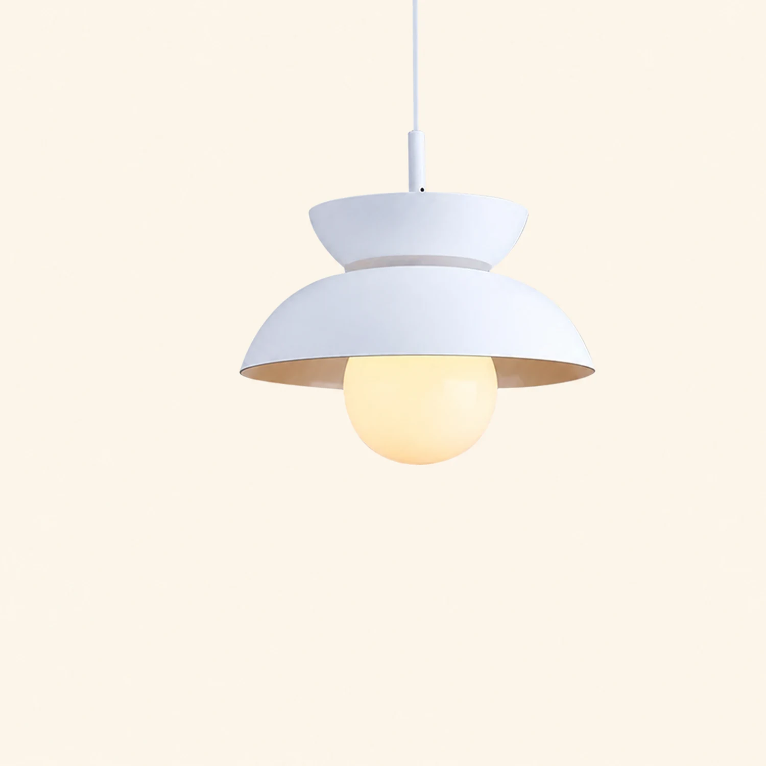 Macaroon Colorful Simple Round Pendant Light - Lumpaz