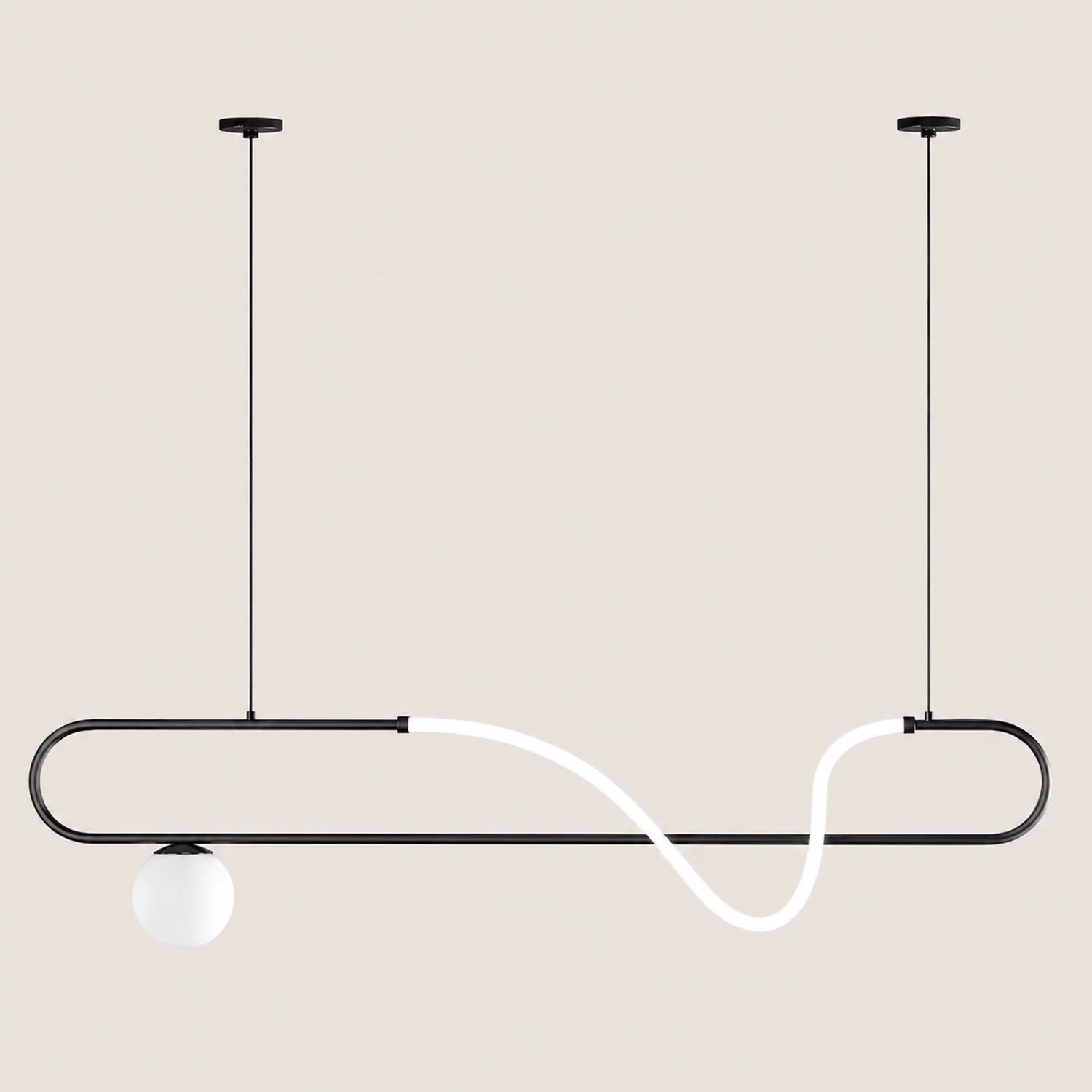 Kulgony Linear Chandelier - Lumpaz
