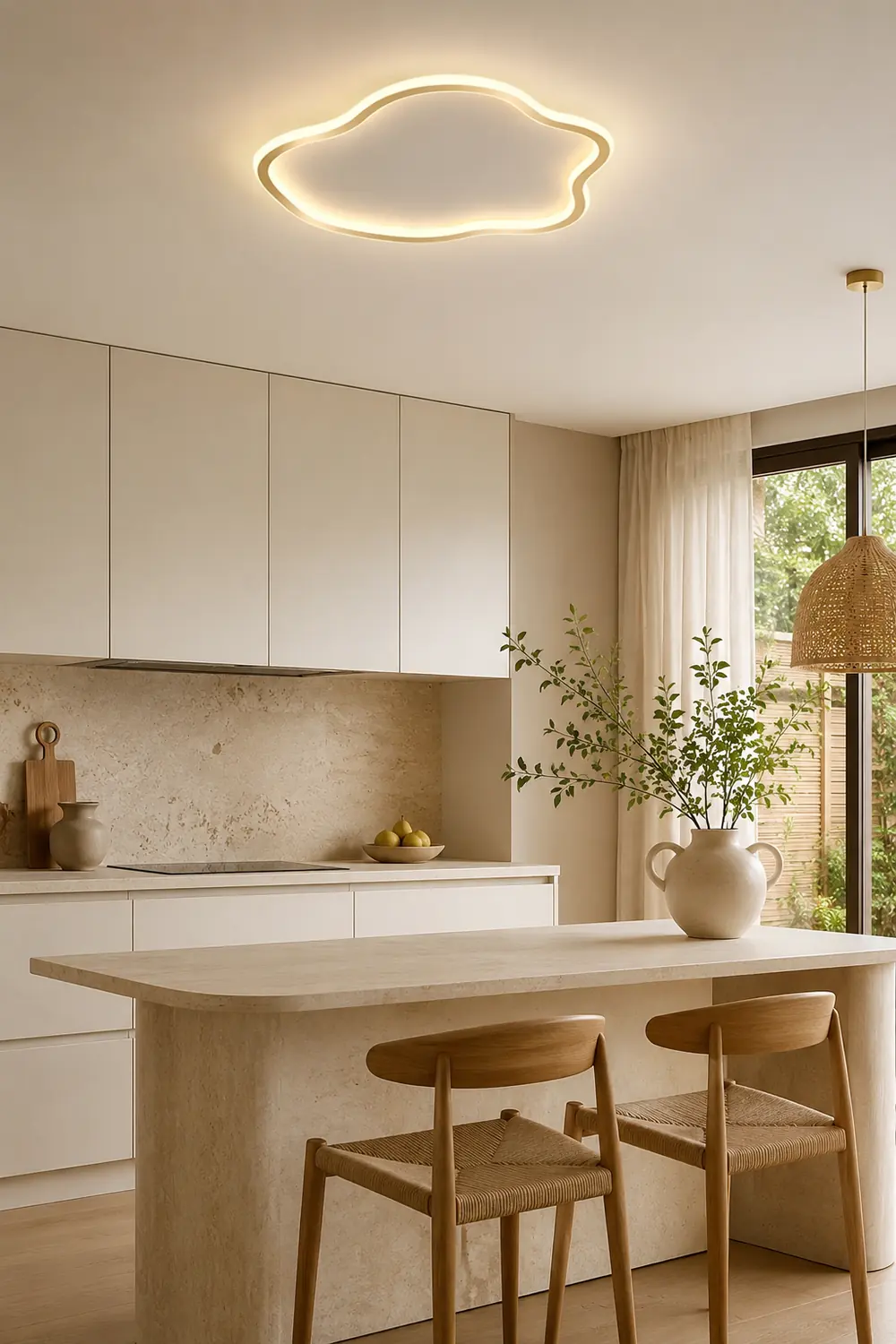 Creative Irregularly Flush Mount Ceiling Light - Lumpaz