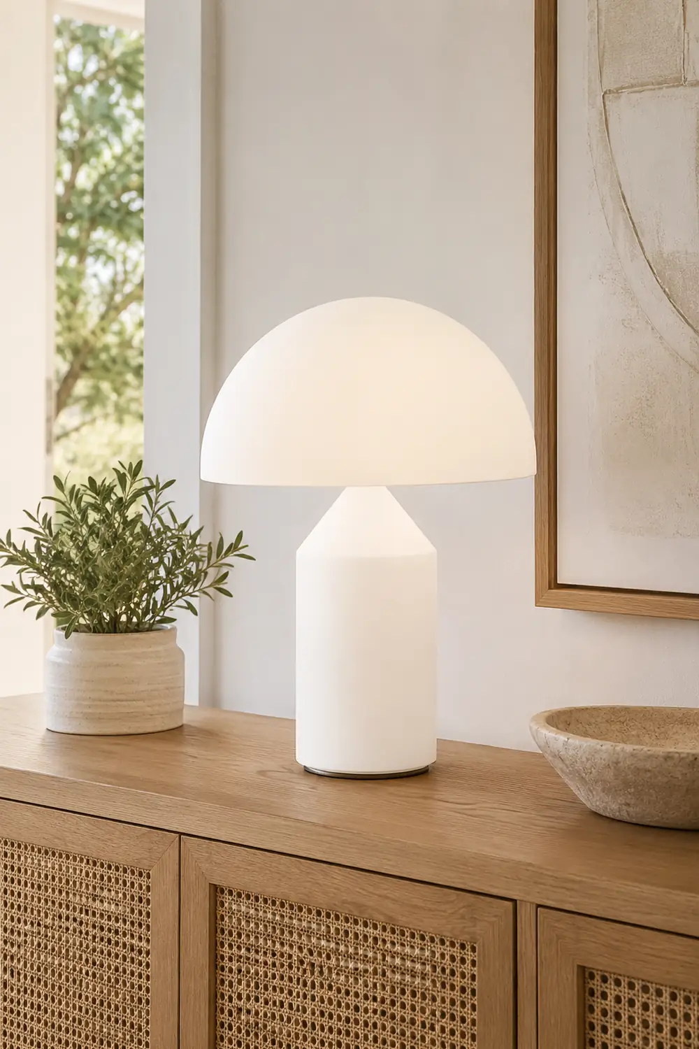 Atollo Glass Table Lamp - Lumpaz
