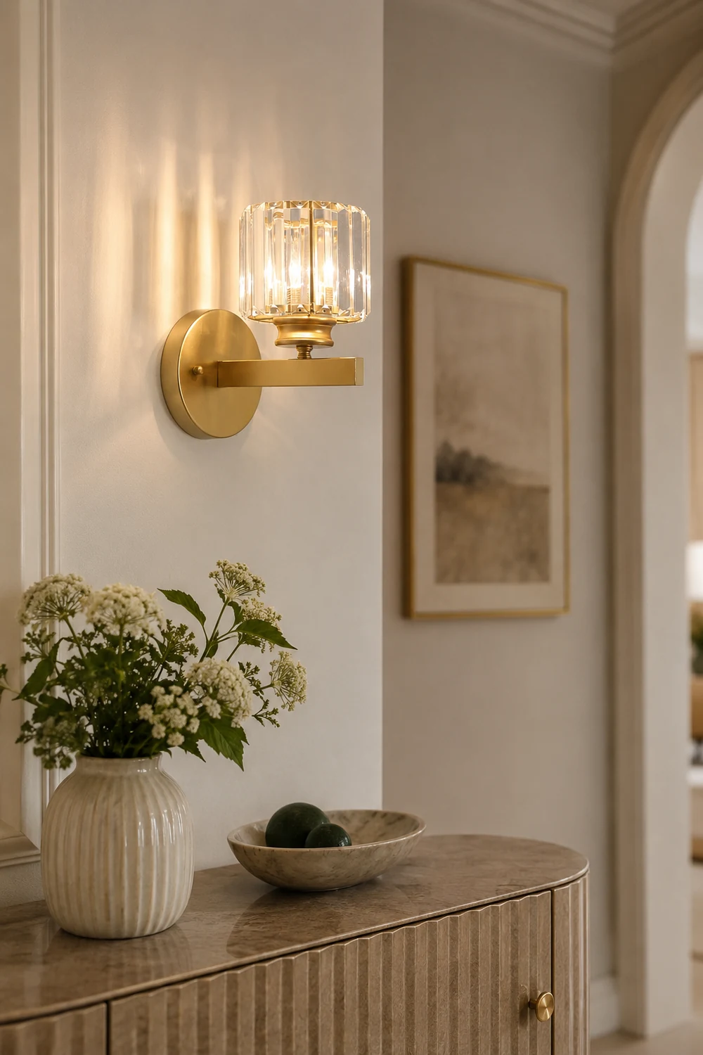 Modern Luxury Geometry Wall Sconce - Lumpaz