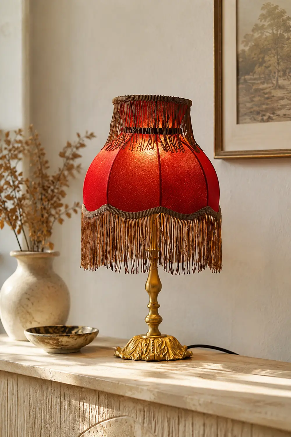 Lanna Tassel Table Lamp - Lumpaz
