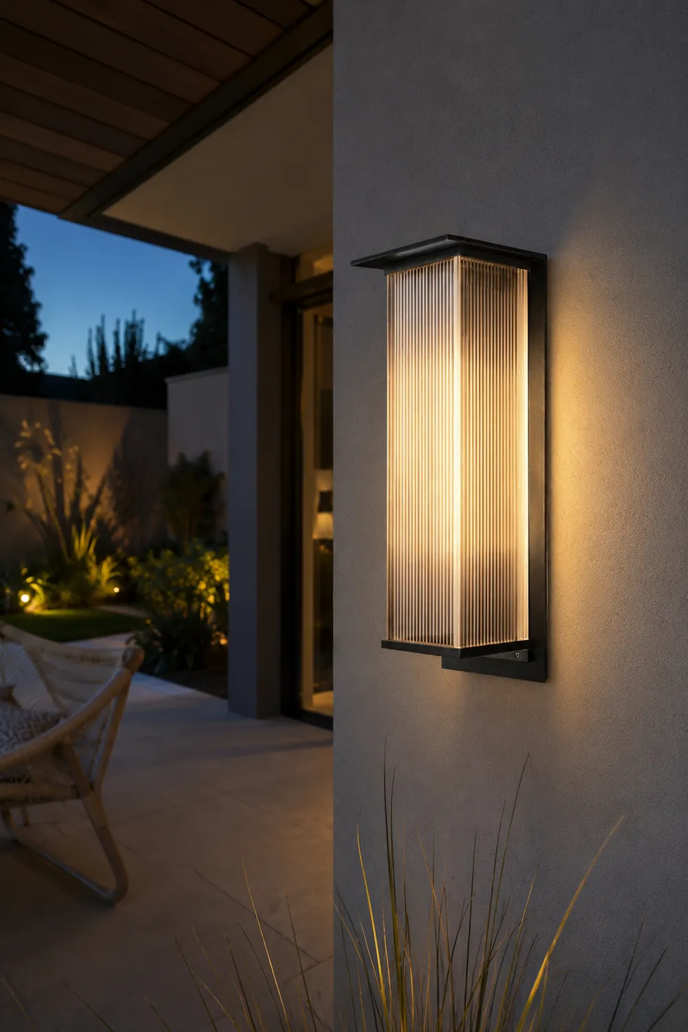 Oleron Box Outdoor Wall Lamp - Lumpaz