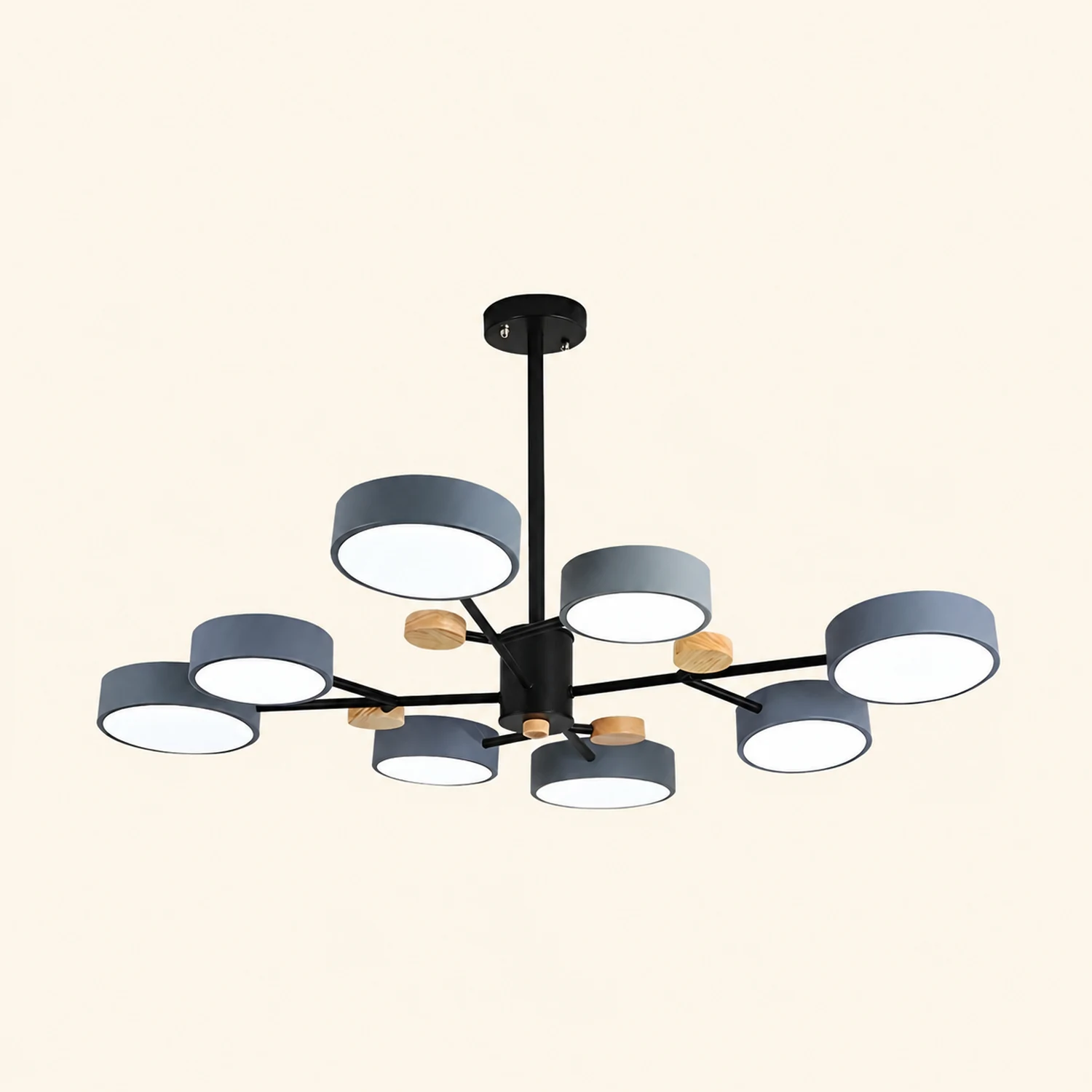 Contemporary Acrylic LED Hanging Pendant Light - Lumpaz