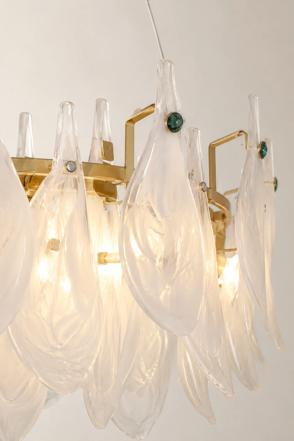 Valentino Cloud Glass Chandelier - Lumpaz